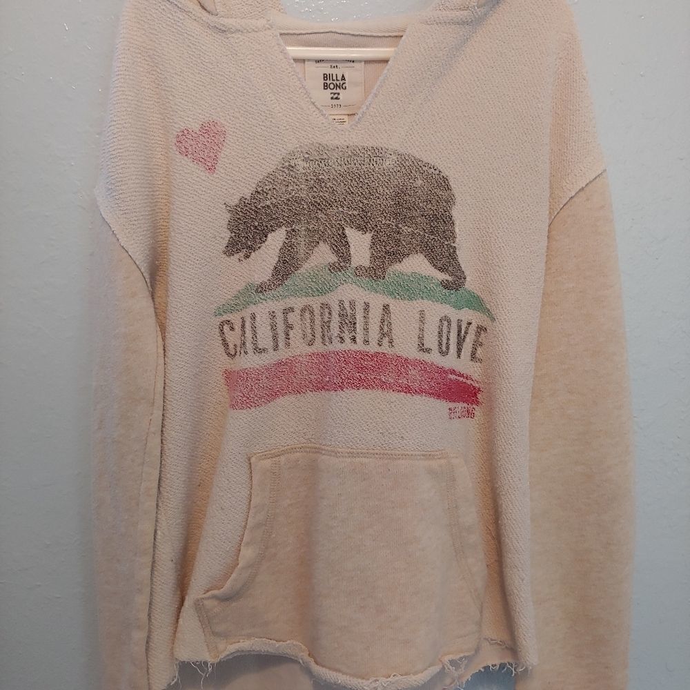 Billabong girls hoodie California Love Size S